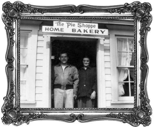 Melvin and Glea Columbus, 1947, founders of the Pie Shoppe