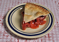 Strawberry Rhubarb  Pie